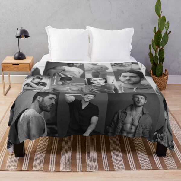 Item preview, Cody Christian Large Tiles Photo Collage - Black and White Version designed and sold by CollageHeaven.