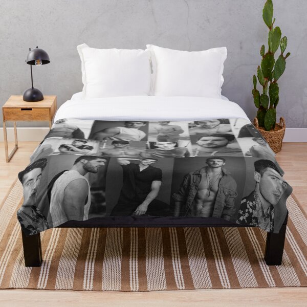 Item preview, Cody Christian Large Tiles Photo Collage - Black and White Version designed and sold by CollageHeaven.