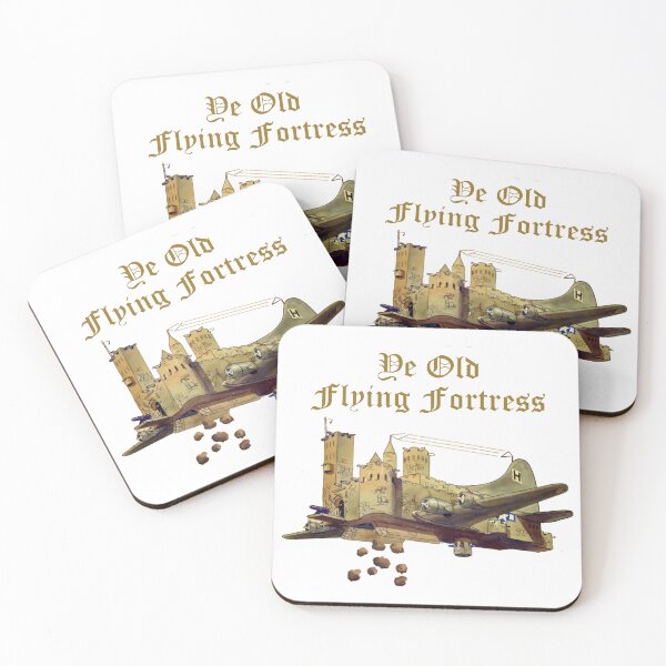 Item preview, Flying Fortress Cartoon designed and sold by Digitalfred.