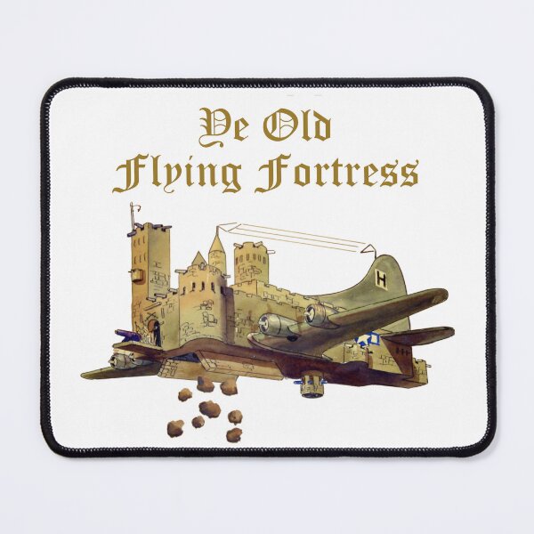 Item preview, Flying Fortress Cartoon designed and sold by Digitalfred.