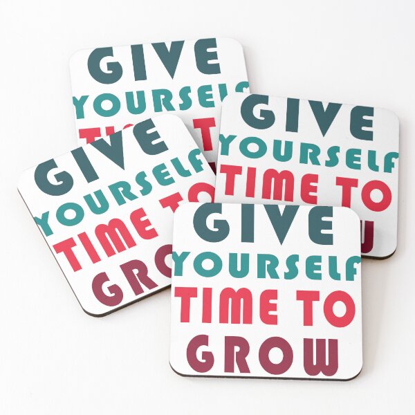 Item preview, Give Yourself time to Grow T-Shirt, Motivation shirt, Positive vibes shirt designed and sold by Hussain Shirts.