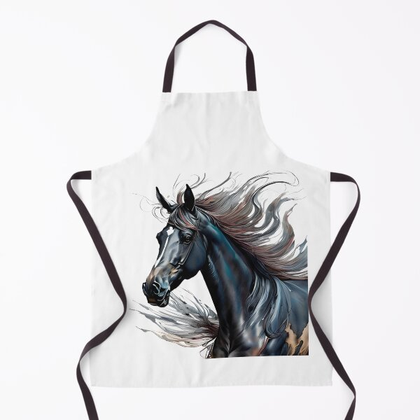 Item preview, Horse Art With Watercolor 1 designed and sold by ai2art.