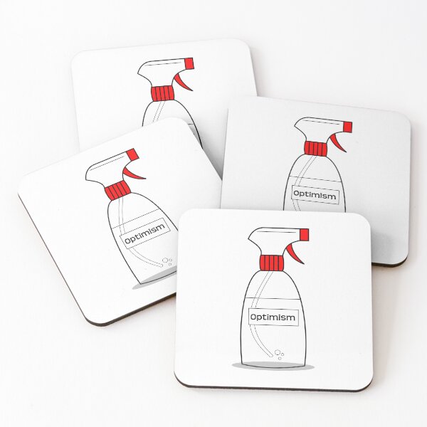 Item preview, Optimism spray bottle designed and sold by ZnDigitalPrints.