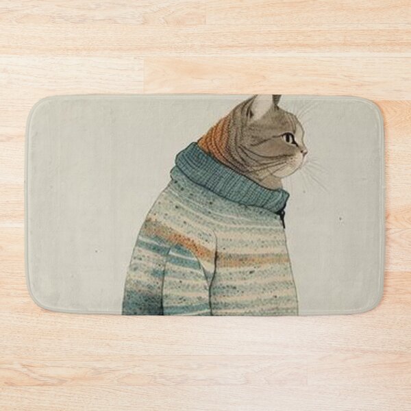 Item preview, Feline Winter Wonderland - Cat Print designed and sold by erlyJohary.