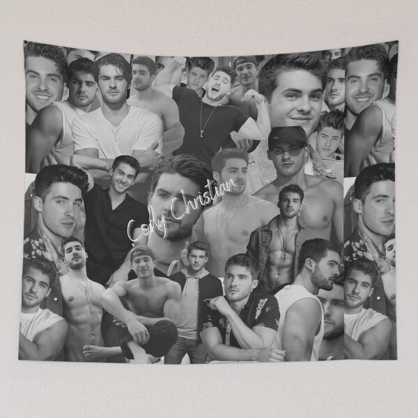 Item preview, Cody Christian Assorted Abstract Photo Collage - Black and White Aesthetics designed and sold by CollageHeaven.