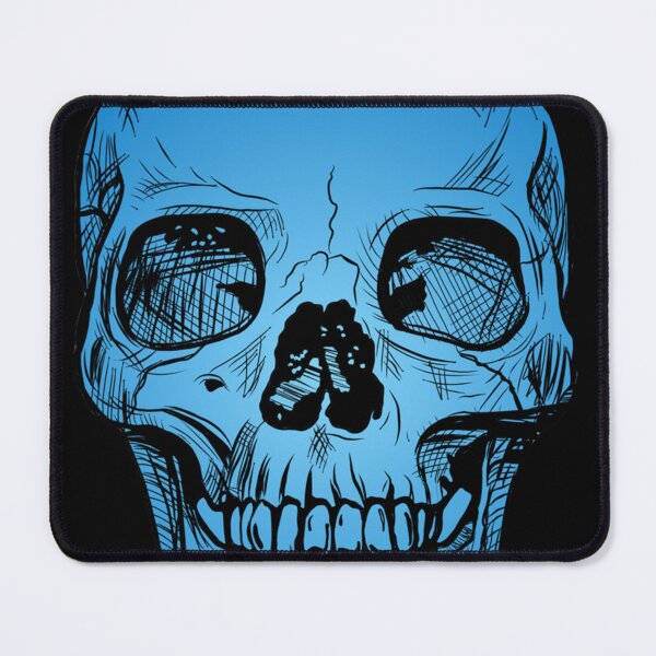 Item preview, MOTORCYCLE - SKULLS BLUE designed and sold by MarkhamJudy.
