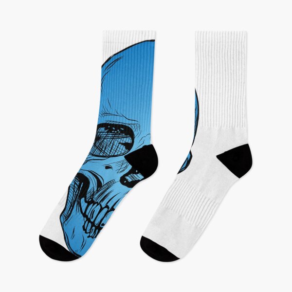 Item preview, MOTORCYCLE - SKULLS BLUE   designed and sold by MarkhamJudy.
