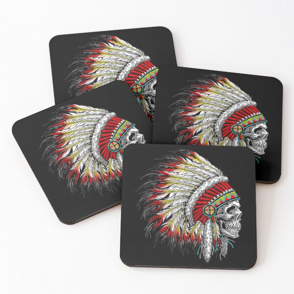 Item preview, Native American Indian Chief Skull Motorcycle Headdress   designed and sold by MarkhamJudy.