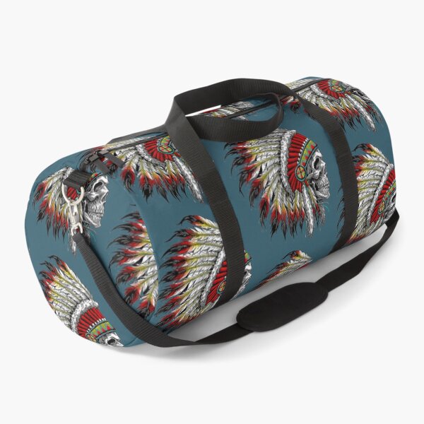 Item preview, Tocado de motocicleta con calavera de jefe indio nativo americano designed and sold by MarkhamJudy.