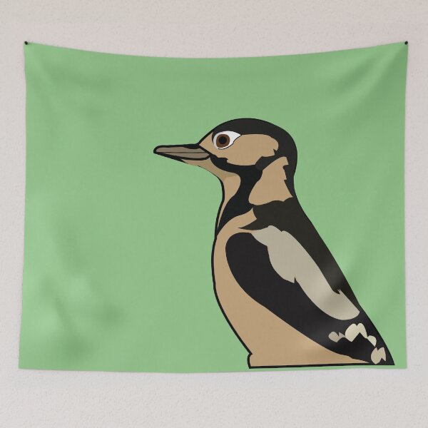 Item preview, Woodpecker Bird  designed and sold by Nisha Prabhu.