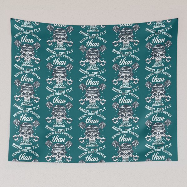 Item preview, Never Ride Faster Than Your Guardian Angel Can Fly   designed and sold by MarkhamJudy.