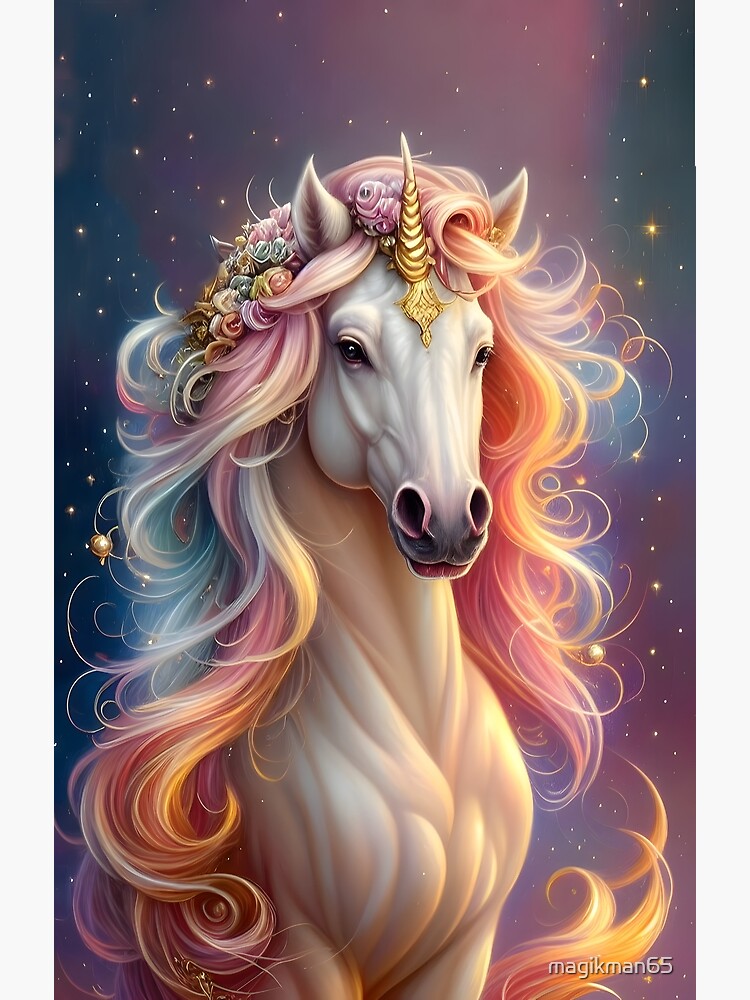 Art Poster Magical Unicorn