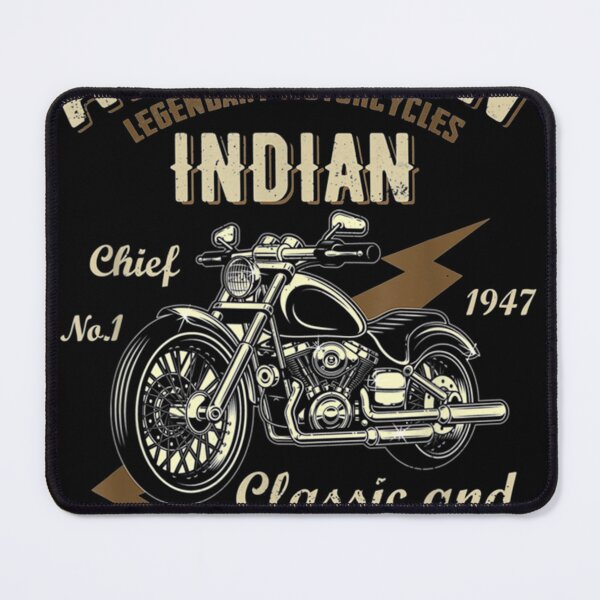 Item preview, Retro Vintage American Motorcycle Indian For Old Biker Club designed and sold by MarkhamJudy.