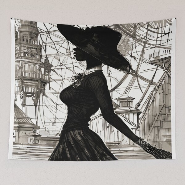 Item preview, Lady In Black designed and sold by Demetria Matthews.
