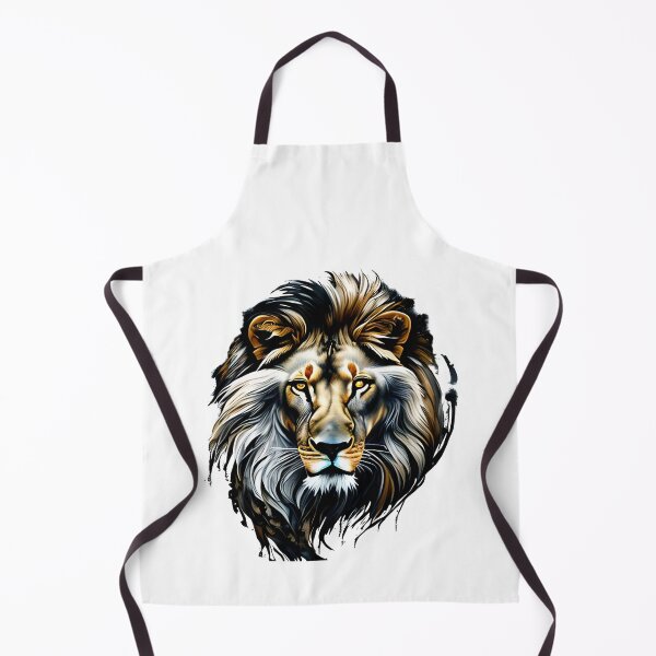 Item preview, Lion Art With Watercolor 1 designed and sold by ai2art.
