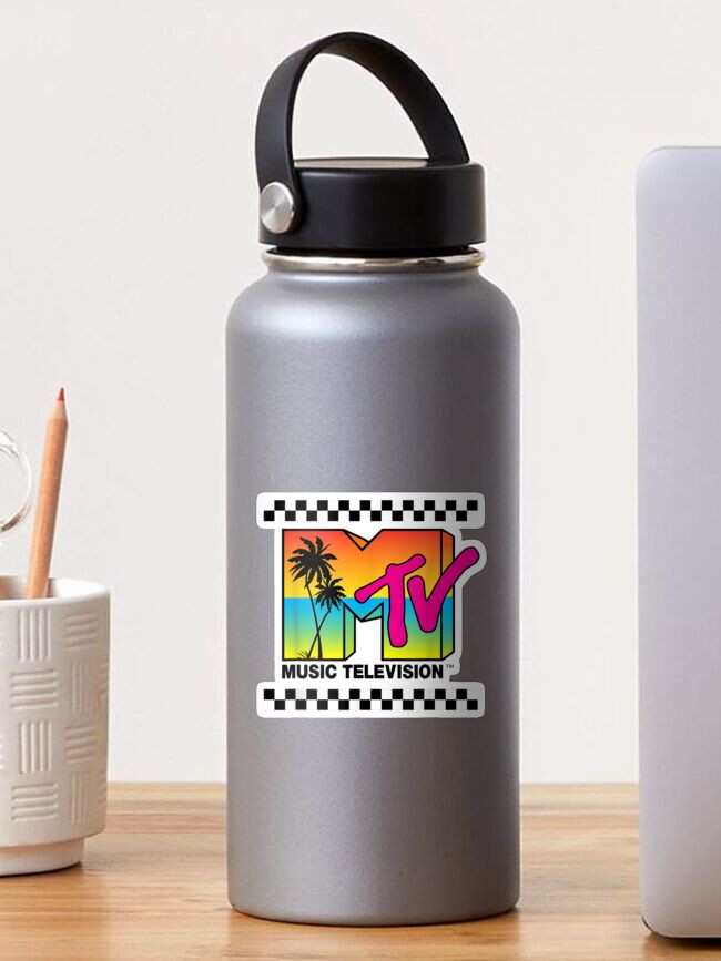 Imagen 1 de 3, Pegatina con la obra logotipo de mtv, diseñada y vendida por RitaHolroyd.