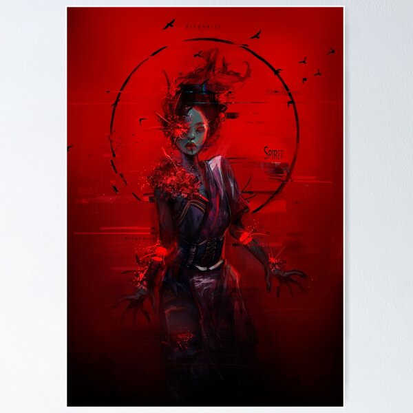 Art Print Metal Canvas the Spirit Rin Yamaoka Dead by Daylight 