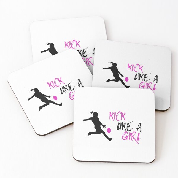 Item preview, Kick Like A Girl - Black designed and sold by TheRebelThreads.