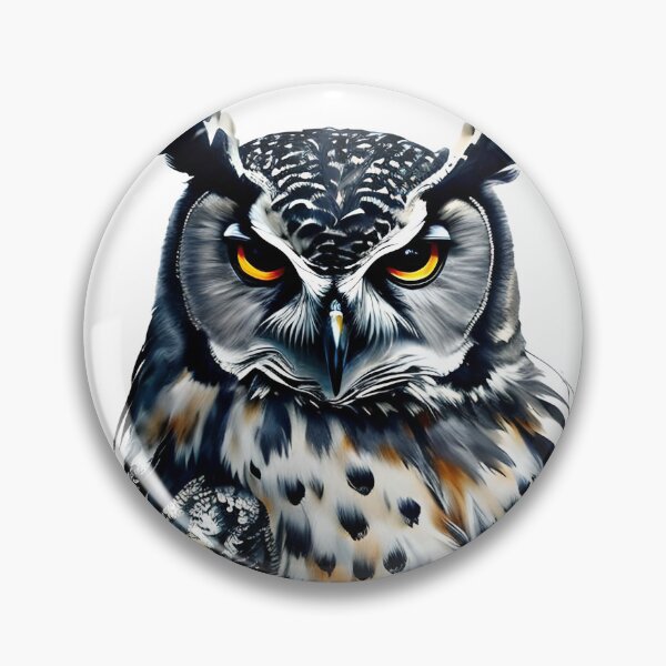 Item preview, Owl Art With Watercolor 1 designed and sold by ai2art.