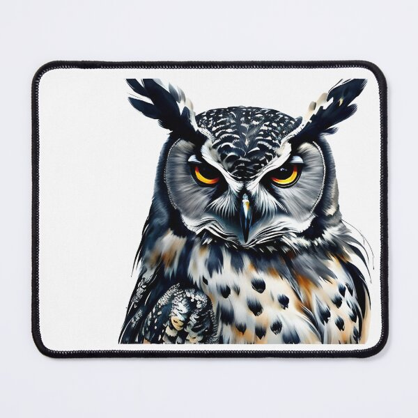 Item preview, Owl Art With Watercolor 1 designed and sold by ai2art.