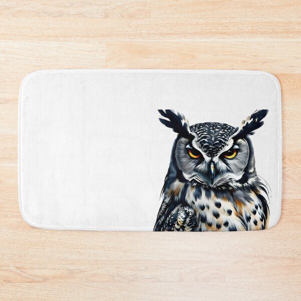 Item preview, Owl Art With Watercolor 1 designed and sold by ai2art.