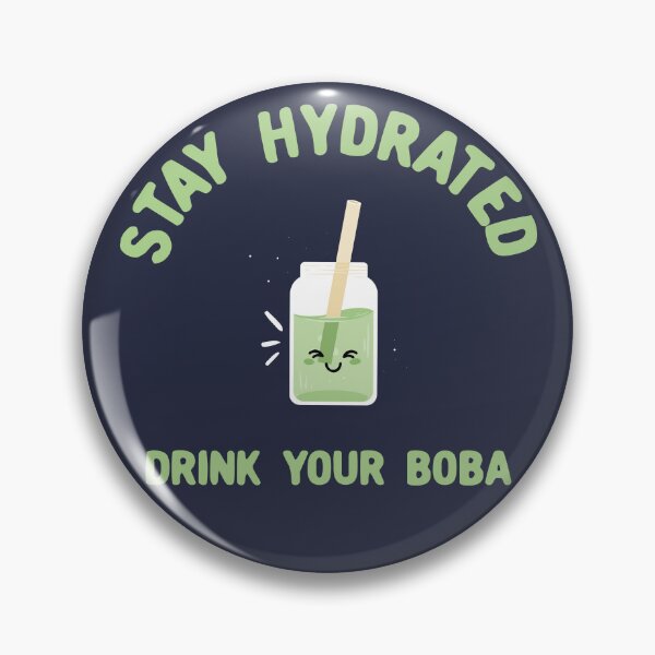 Item preview, Stay hydrated drink your boba cute green | Morcaworks designed and sold by Morcawork.