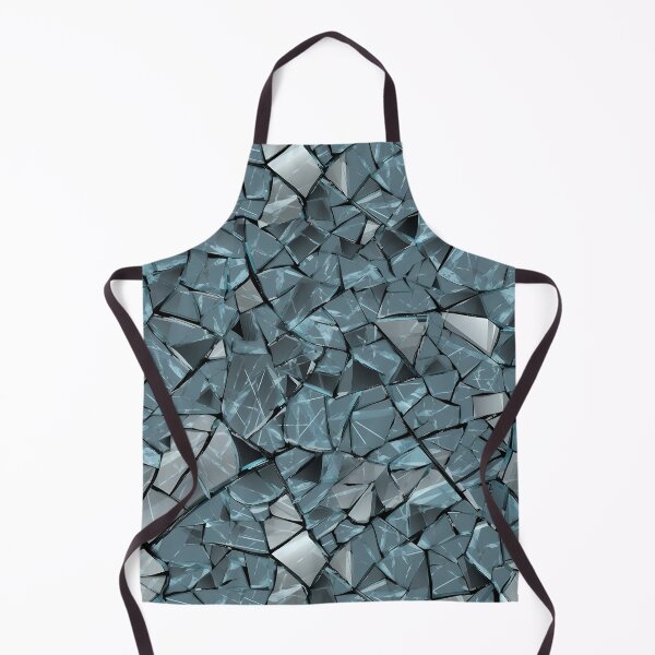 Item preview, Blue broken glass effect, digital art designed and sold by AthenaUK.
