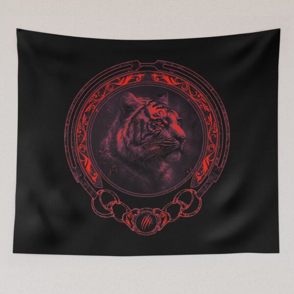 Item preview, Bengal king tiger designed and sold by NicGrayGraphic.