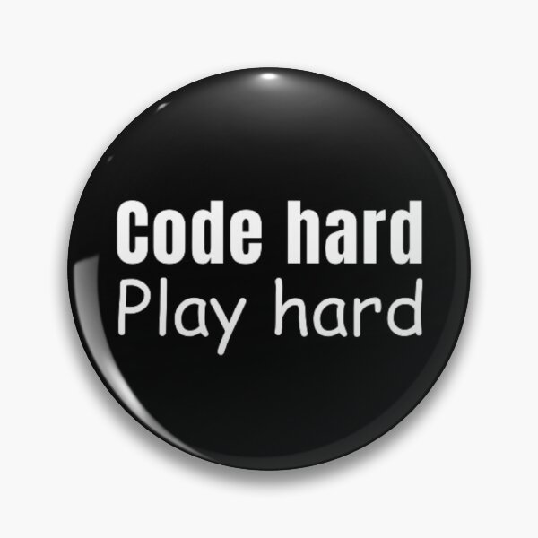 Item preview, Code hard play hard - programmer - developer  designed and sold by TeePassion.