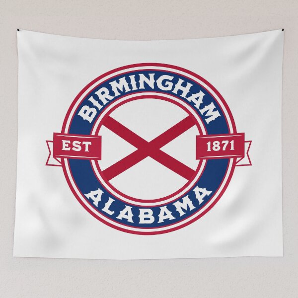 Item preview, Birmingham Alabama State Flag Design designed and sold by NewNomads.