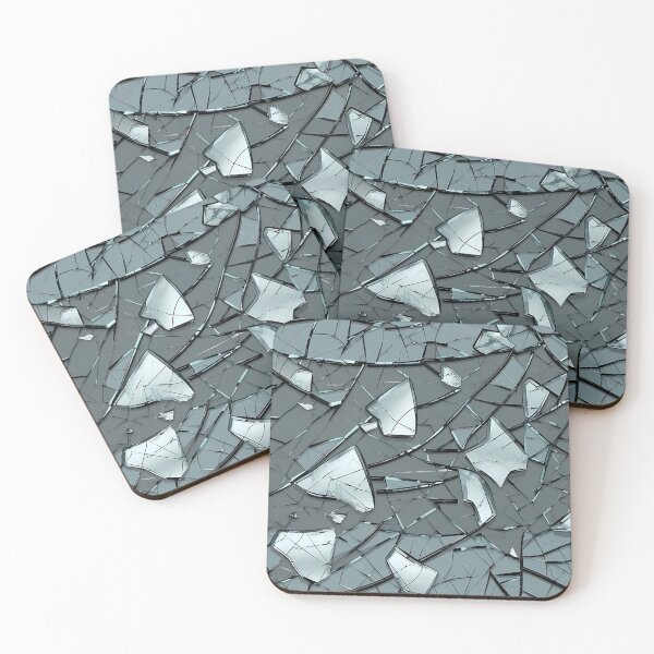 Item preview, Broken glass shards, digital art designed and sold by AthenaUK.