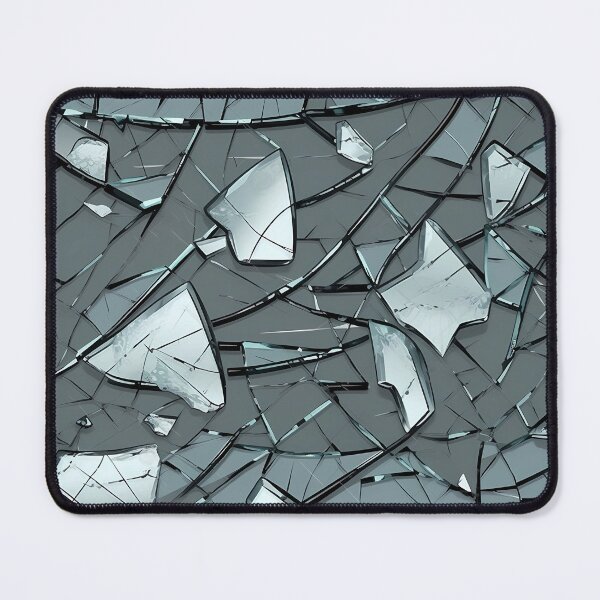Item preview, Broken glass shards, digital art designed and sold by AthenaUK.