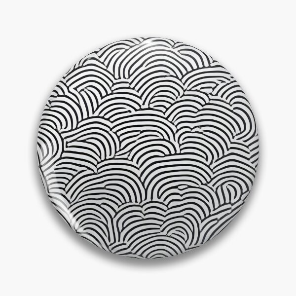Item preview, Black & White Squiggles Line Patterns -Minimal-Simple-Minimalist designed and sold by Tamas Das.