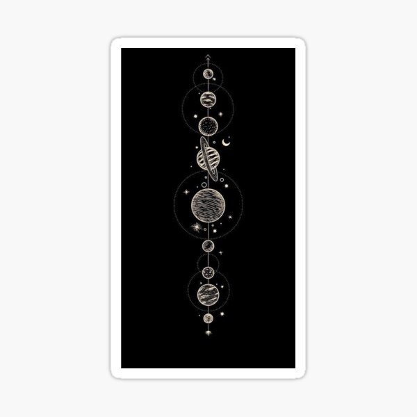 Item preview,  Solar System Planetary Parade or Alignment designed and sold by DivineMythos.