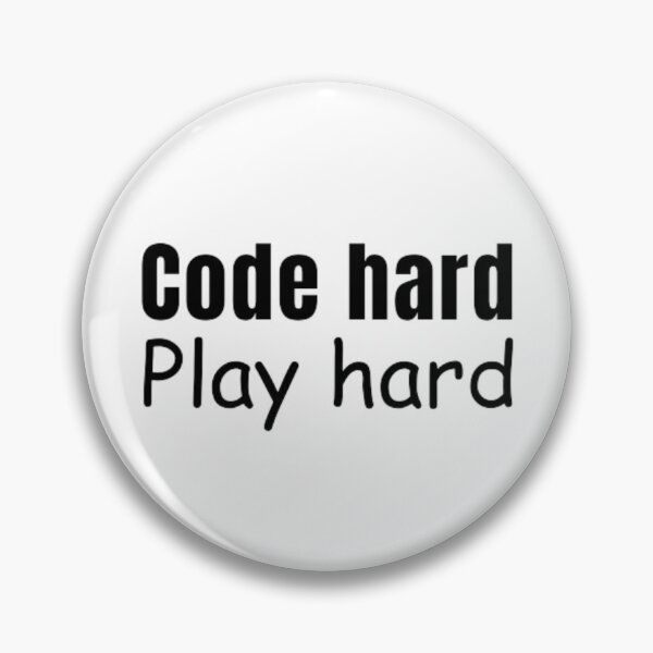Item preview, Code hard play hard - programmer - developer  designed and sold by TeePassion.