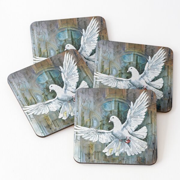 Item preview, dove and church designed and sold by bogfl.