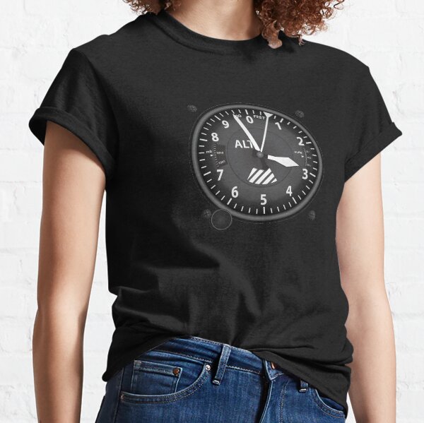 Altimeter Flight Instruments Classic T-Shirt