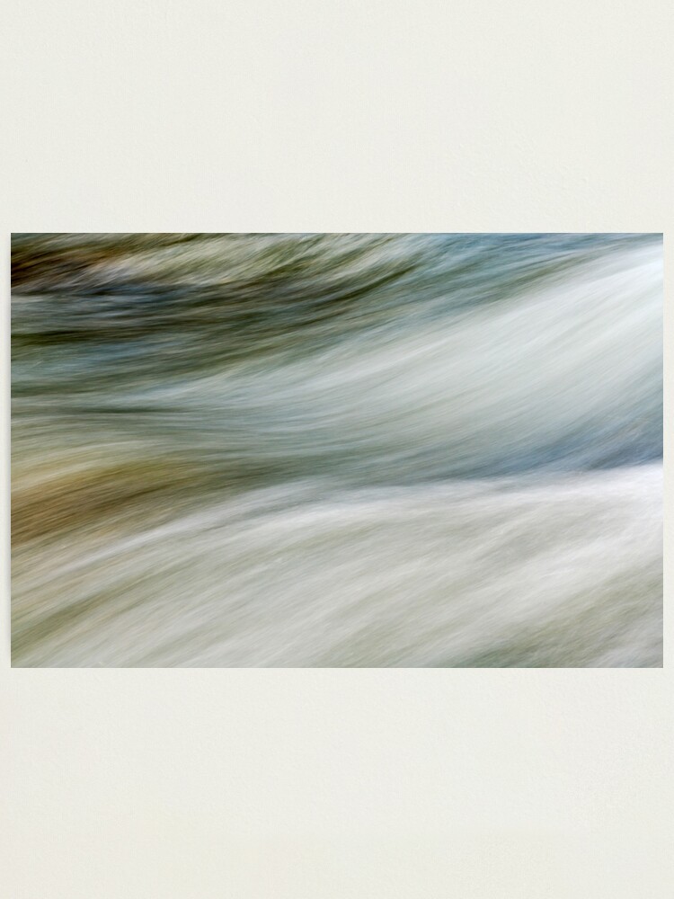 Alternate view of The flow Photographic Print