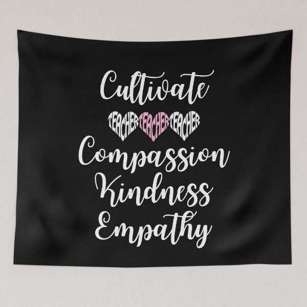 Item preview, Cultivate Compassion Kindness Empathy | Teacher's Heart designed and sold by SpeakLifeHQ.