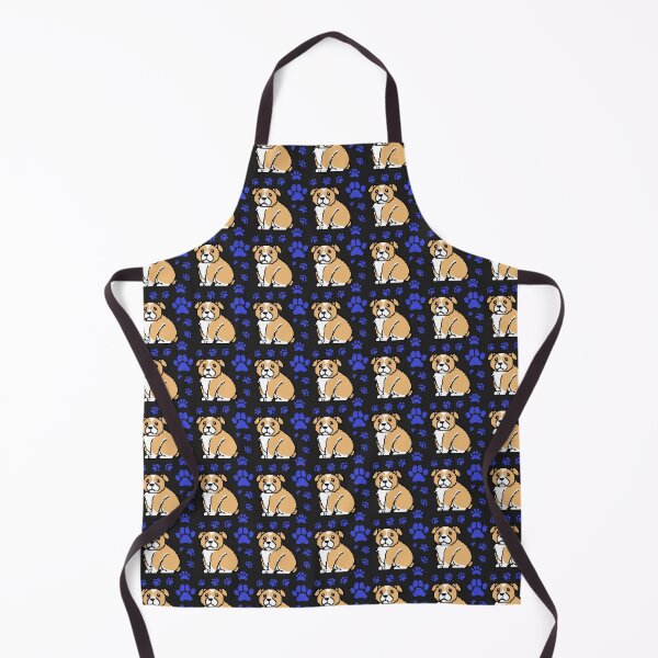 Item preview, cute doggo patterns blue on black designed and sold by Chaoticzarts.