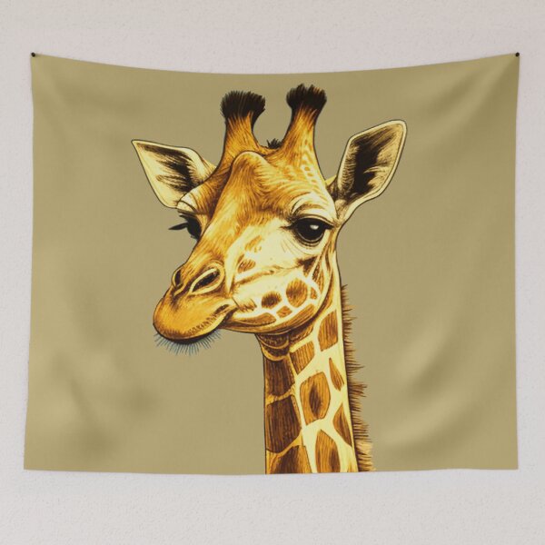 Item preview, giraffe head gift designed and sold by TeeArtistry.