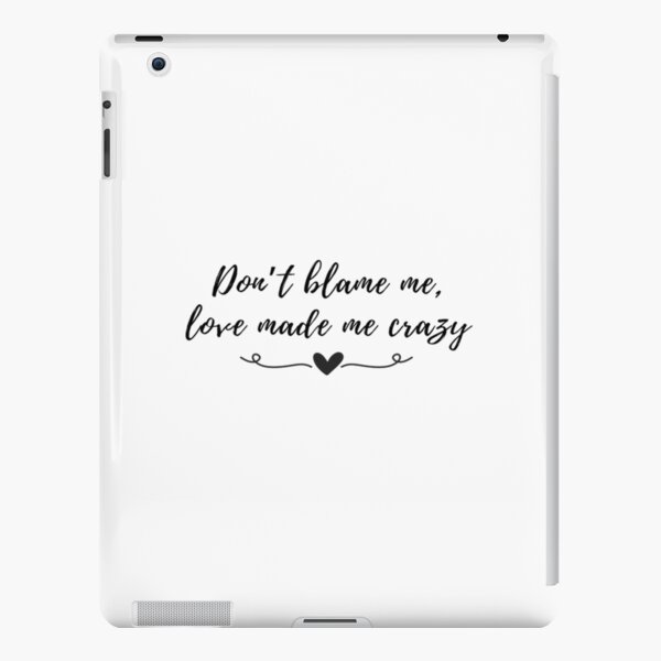 Rebel Girl Typ Title Lyrics of Song  iPad Case & Skin for Sale by