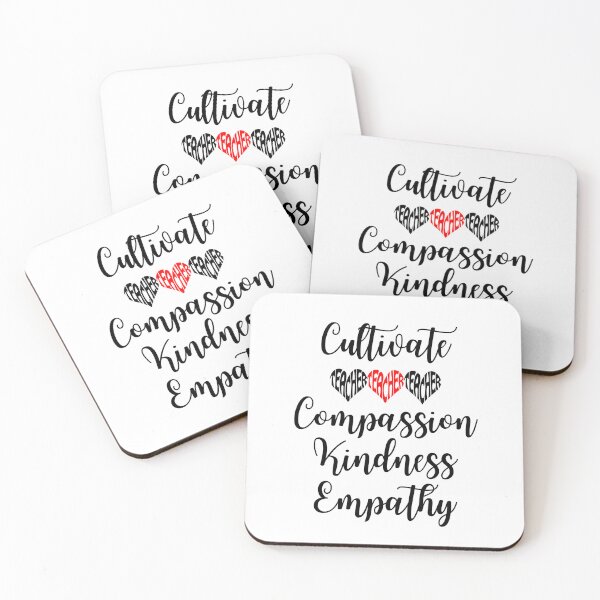 Item preview, Cultivate Compassion Kindness Empathy | Teacher's Heart designed and sold by SpeakLifeHQ.