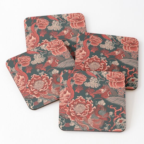 Item preview, Floral Pattern Asiatic designed and sold by Haldor-Hawke.