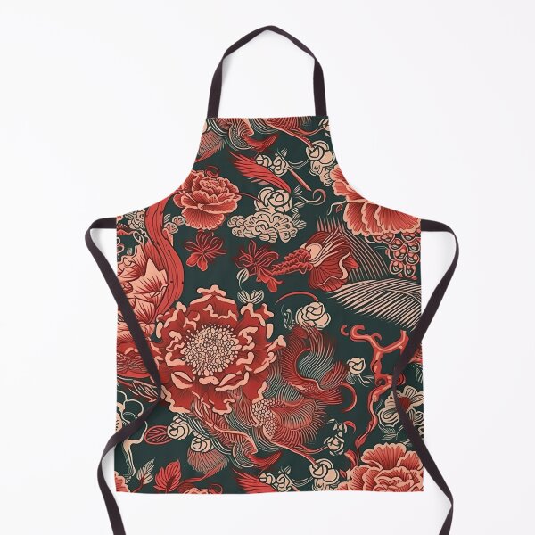 Item preview, Floral Pattern Asiatic designed and sold by Haldor-Hawke.