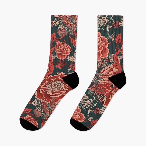 Item preview, Floral Pattern Asiatic designed and sold by Haldor-Hawke.