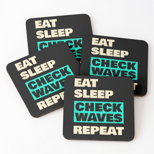 Item preview, Eat Sleep Repeat - Funny Surfer Quote designed and sold by sashashuba.