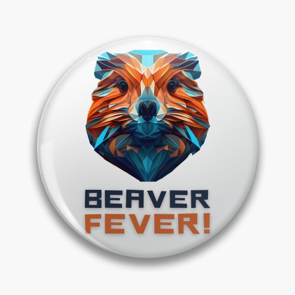 Item preview, Get Beaver Fever with this Cute and Playful Beaver Face Design on T-Shirts and More! designed and sold by FiveIntentions.