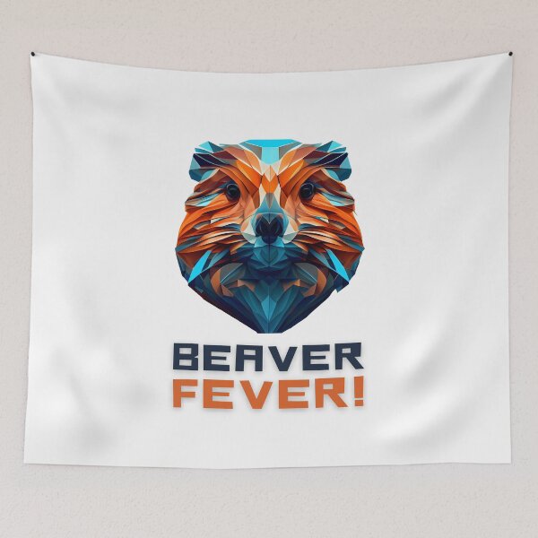 Item preview, Get Beaver Fever with this Cute and Playful Beaver Face Design on T-Shirts and More! designed and sold by FiveIntentions.
