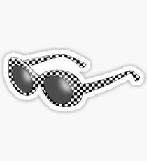 Checkered Clout Sticker